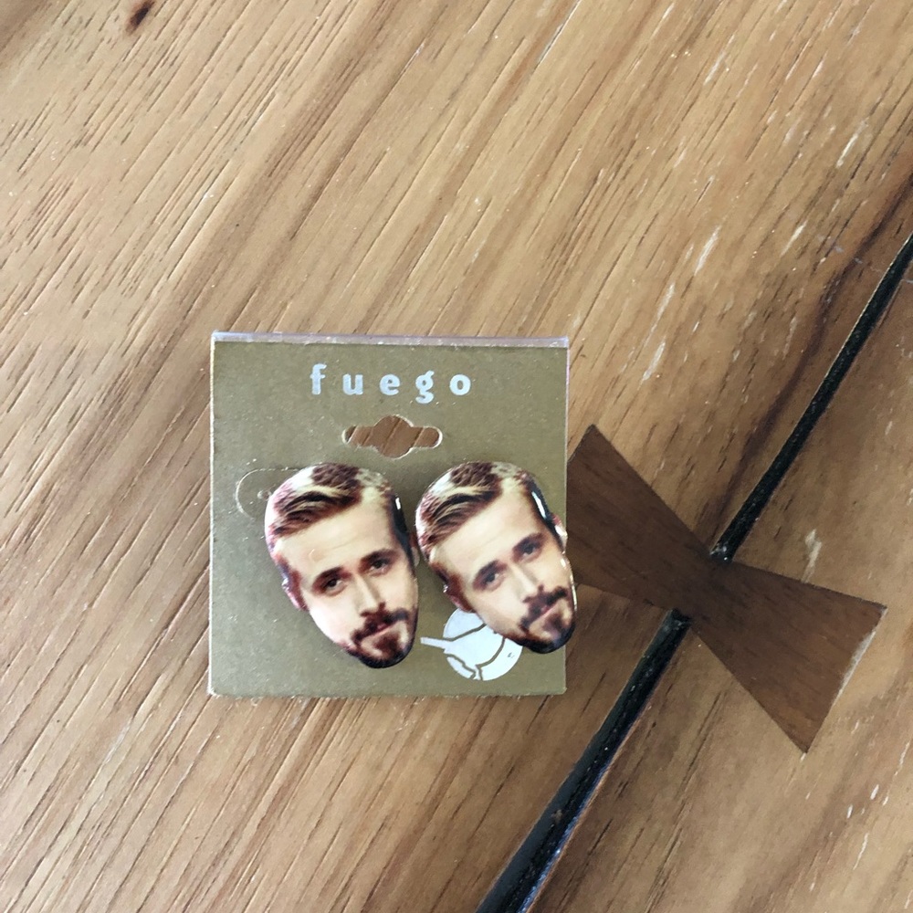 Ryan Gosling earrings